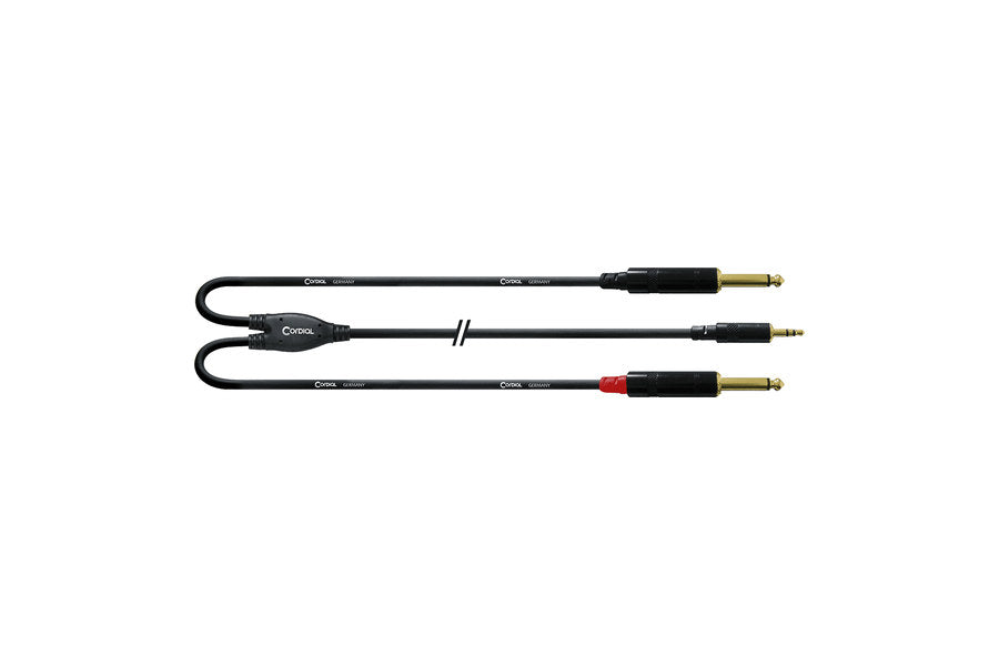 male dual jack mini jack mono