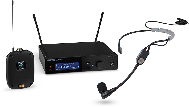 Shure SLXD14+E-SM35-G65