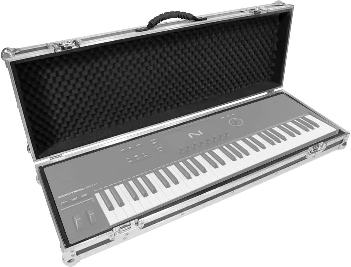 Keyboard Cover WALFCCLAV61KTRLS61 Black