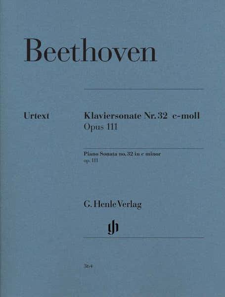 Beethoven L.V. - Piano Sonata No. 32 C Minor Op. 111