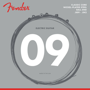 CLASSIC CORE ELECTRIC GUITAR STRINGS 255L Nickel-PLATED STEEL BALL ENDS (.009-.042)