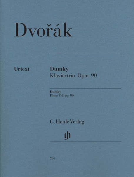 Dvorak A. - Dumky – Trio For Piano Violin And Violoncello Op. 9
