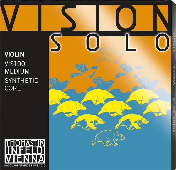Thomastik 4/4 VISION SOLO VIOLIN SET STRINGS VIS100