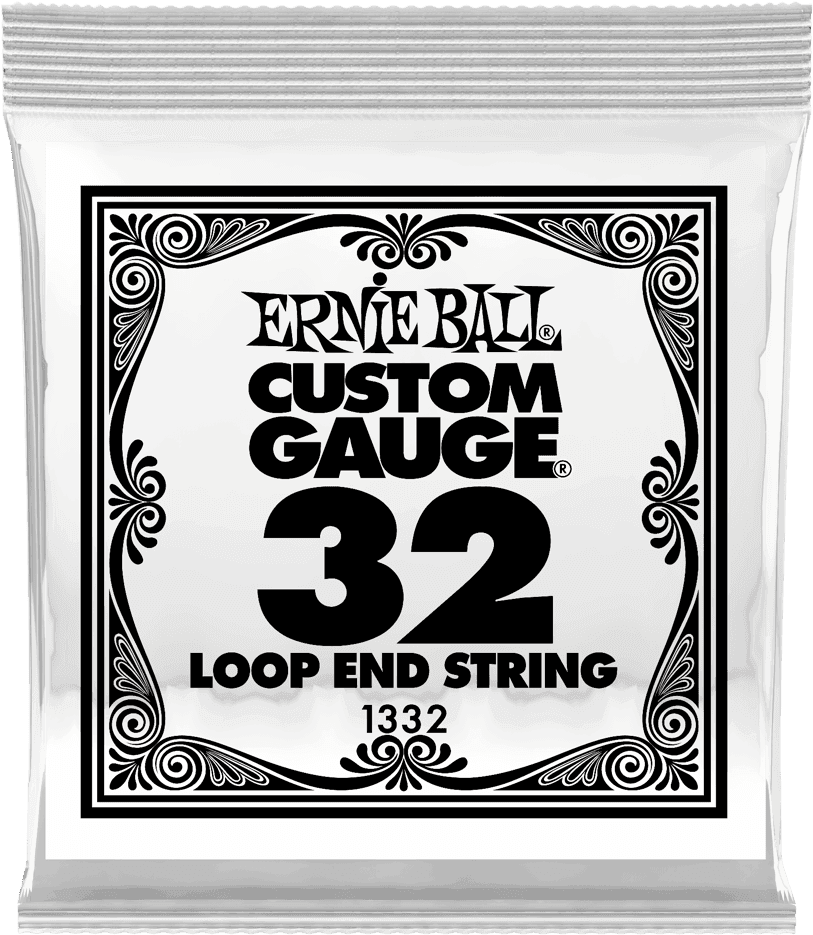 .032 LOOP END STAINLESS STEEL WOUND BANJO OR MANDOLIN GUITAR STRINGS