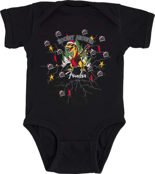 2025 Christmas Dinosaur Baby Bodysuit 6-12 Months