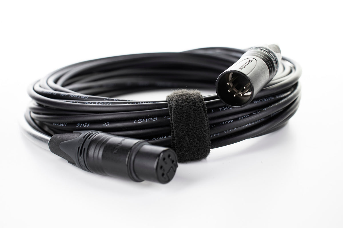 DMX Cable 5-Pin Connectors 3 M
