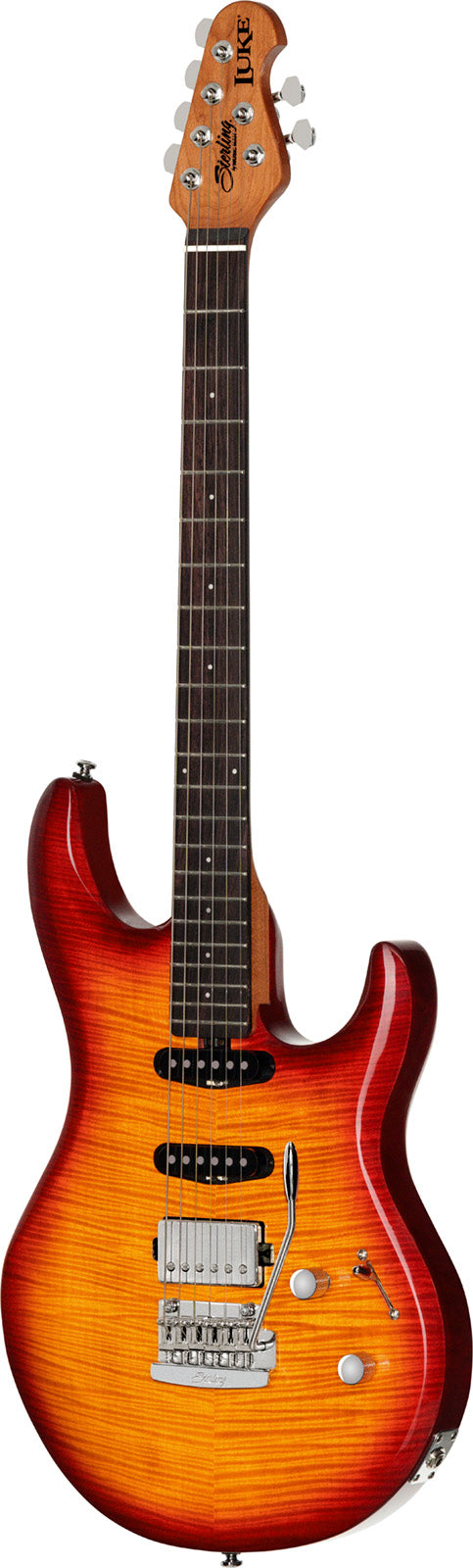 LK100 HSS Signature Steve Lukather Heritage Cherry Burst