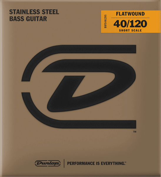 DBFS40120S Stainless Steel Flatwound Strings Short Scale 40-120