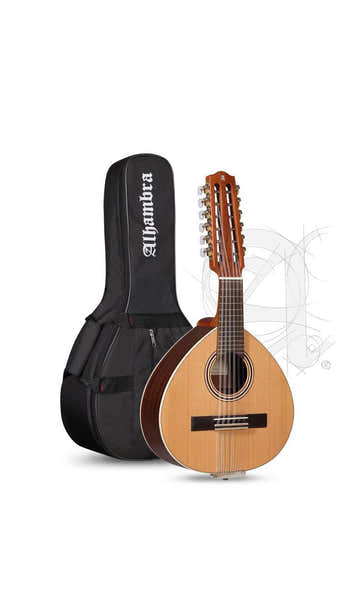 Alhambra Student 2C Op Bandurria + 9531 Gigbag