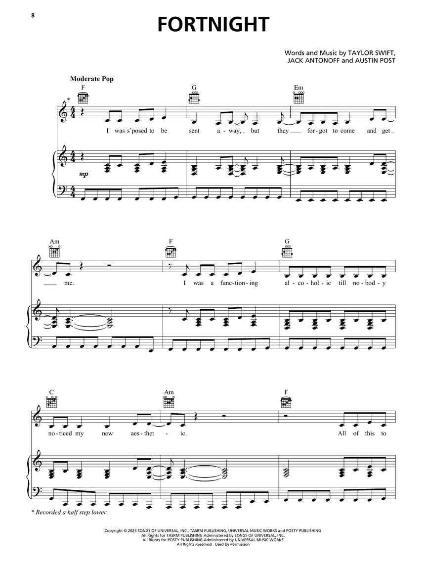 Taylor Swift - The Tortured Poets Department- PVG