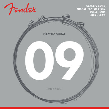 CLASSIC CORE ELECTRIC GUITAR STRINGS 3255L NICKEL PLATED STEEL BULLET ENDS (.009-.042)
