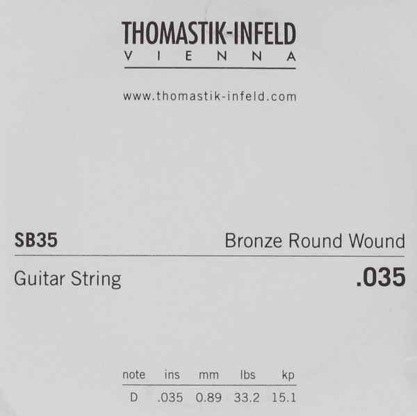 Thomastik STRINGS ACOUSTIC GUITAR SPECTRUM RETAIL STRINGS .035 RW