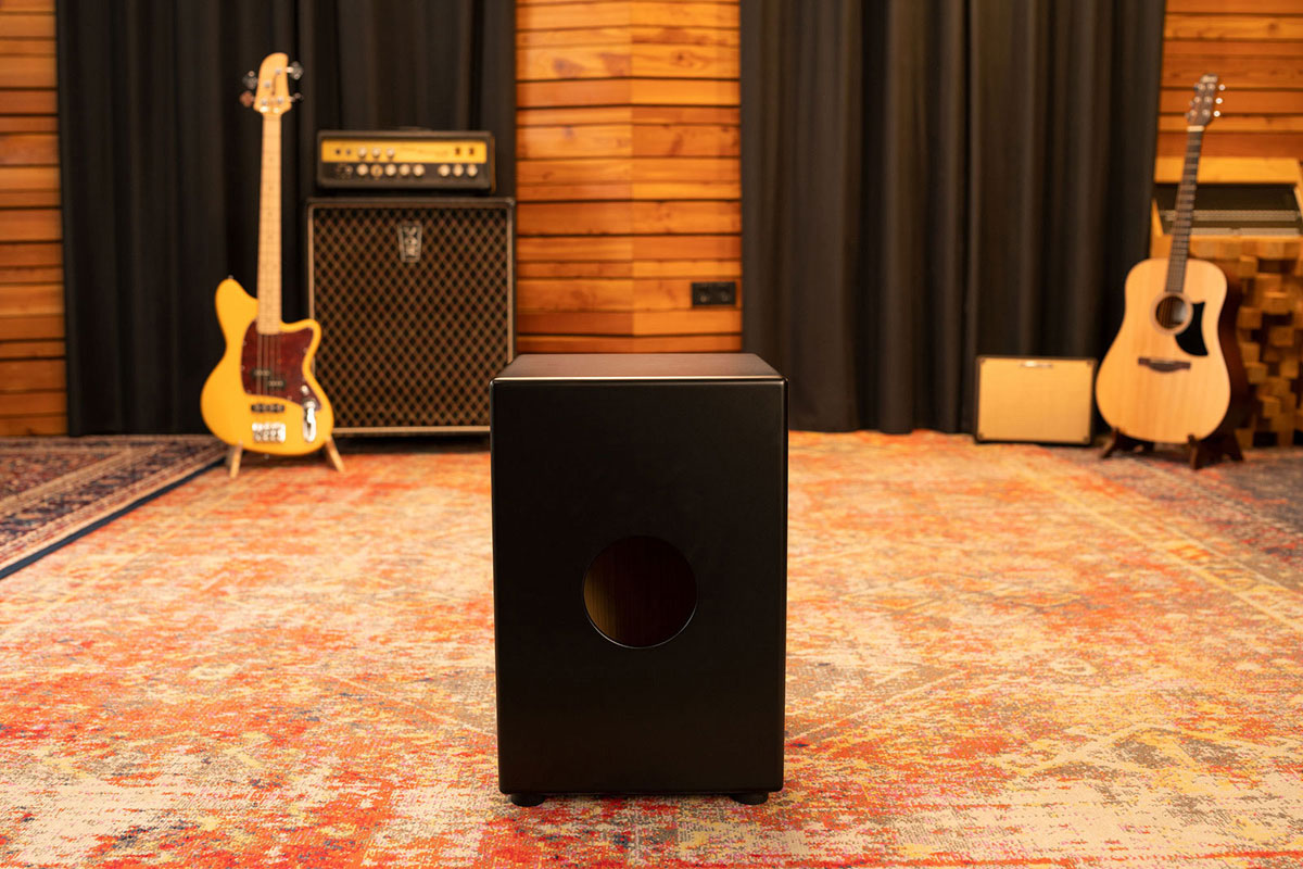 PERCUSSION HEADLINER SERIES SNARE CAJON SONORAN AMBER FADE