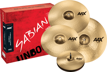 255XCPB Pack AAX Promotional Set 14/16/21 + 18" +9 Days Trial DRUMEO