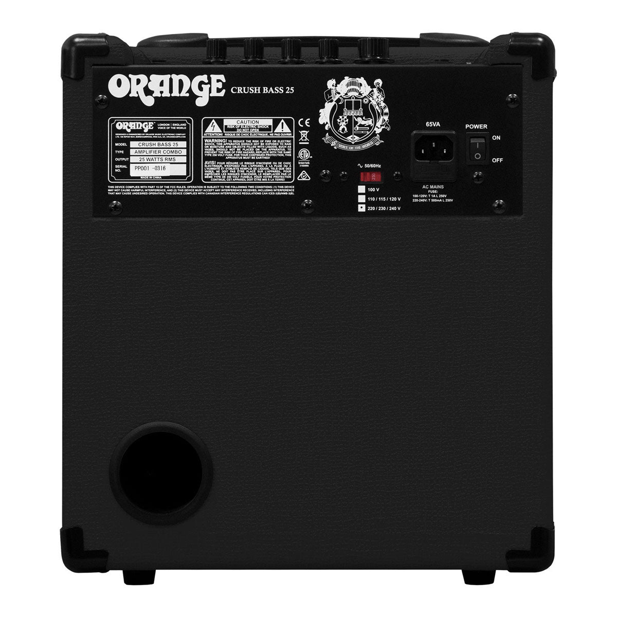 Crush Bass 25W BK