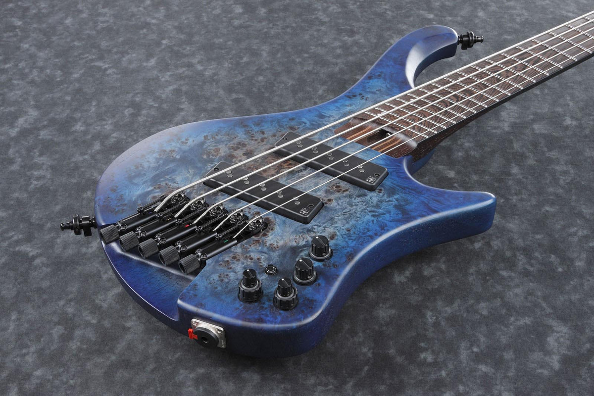 EHB1505MS-PLF Pacific Blue Burst Flat Bass Workshop