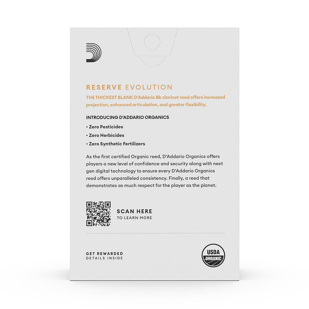 Organic Reserve Évolution 2,5 - Bb Clarinet