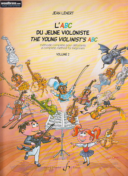 Billaudot L'ABC Du Jeune Violoniste Vol.2 - Lénert
