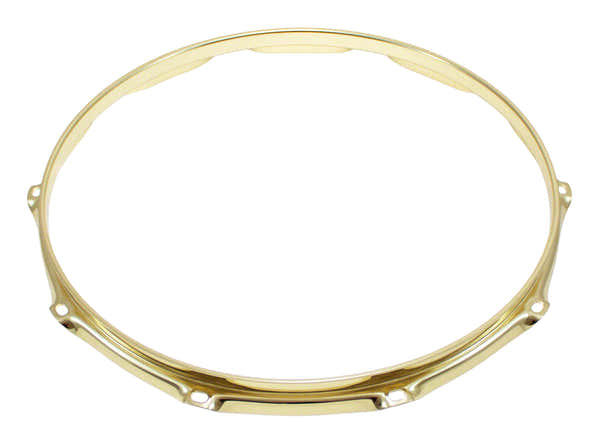 Drum Hoop 14" 10 Tension Rods Gold Super Triple Flange 3.0mm