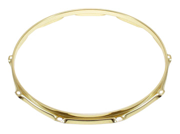Drum Hoop 14" 10 Tension Rods Gold Super Triple Flange 3.0mm