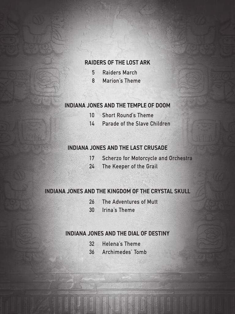 John Williams - Indiana Jones Piano Solo Collection