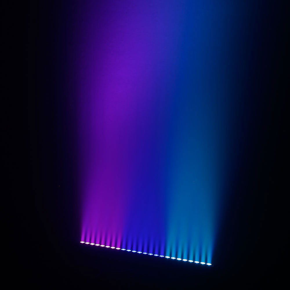 TRIBAR 400 IR - TRICOLOR LED BAR (RGB) 24 X 3 W BLACK BOX WITH INFRARED REMOTE CONTROL