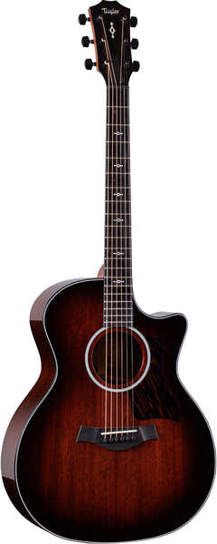 Taylor Guitars 324ce Next Generation Tropical Mahogany Top Shaded Edgeburst Grand Auditorium
