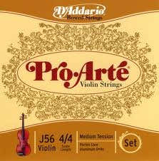 D'ADDARIO 4/4 PRO-ARTE VIOLIN STRING SET SCALE MEDIUM TENSION