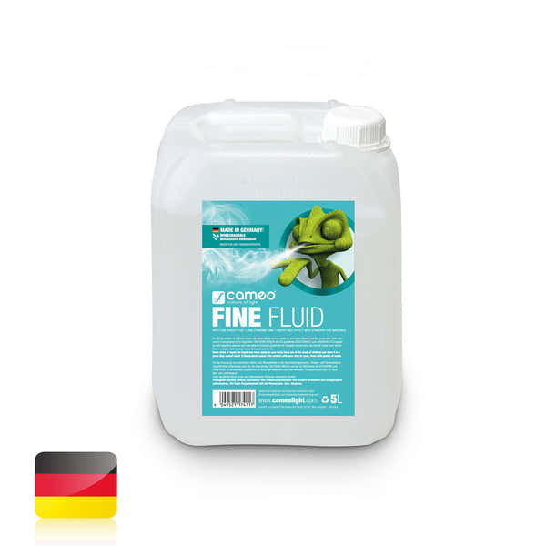 Cameo FINE FLUID 5L - FOG MACHINE LIQUID WITH VERY FINE DENSITY AND VERY LONG LIFE - 5 L
