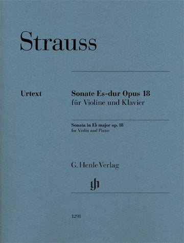 Richard Strauss - Sonata In E Flat Major Op. 18 - Violon et Piano