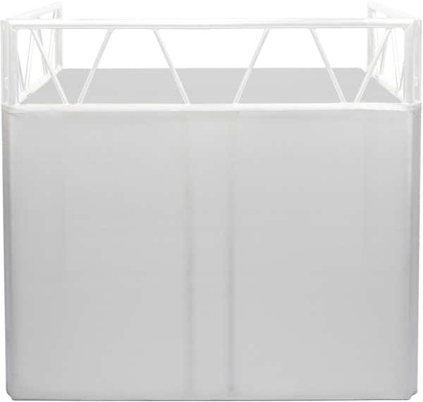 Indio DJ Booth Scrim White