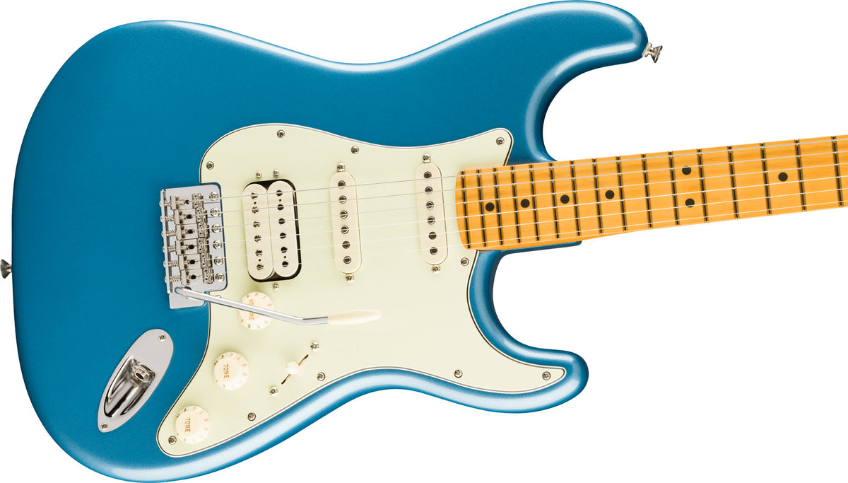 American Professional Classic Stratocaster HSS MN Faded Lake Placid Blue - BSTOCK