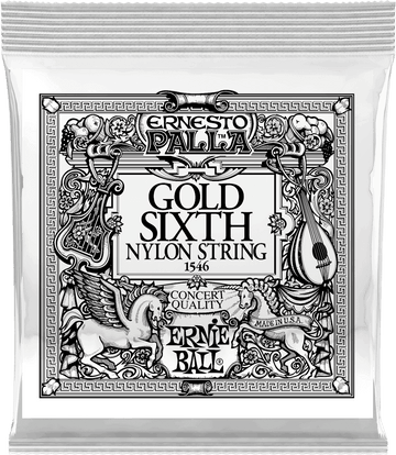GOLD 6TH ERNESTO PALLA NYLON CLASSICAL GUITAR STRINGS