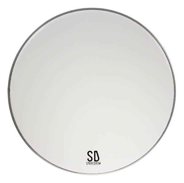 Sparedrum AS24SW-B - 24" ALVERSTONE SMOOTH WHITE BD HEAD - 1-PLY - 10 MIL