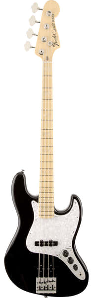 Jazz Bass Usa Signature Geddy Lee MN Black
