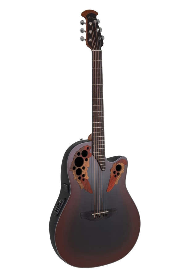 Celebrity Elite Mid Cutaway Reverse Red Burst
