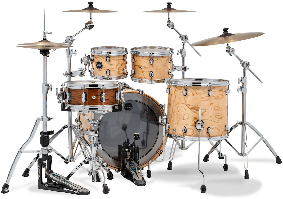 MAPEX SATURN VI SATGE 22" Natural Maple Burl