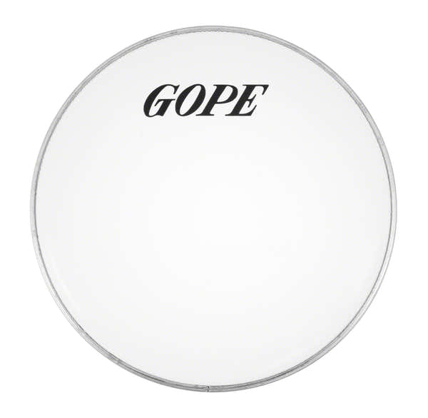 Gope Percussion HW250-08 - 8" SUPER NYLON HEAD 0.250MM - WHITE