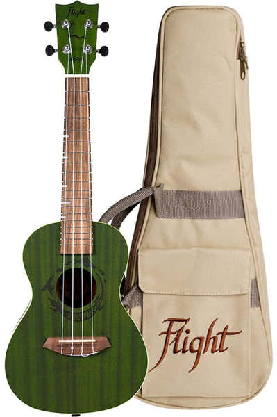 Flight: Gemstone DUC380 Concert Ukulele - Jade -