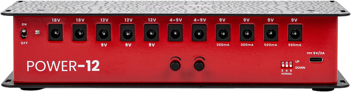 Power Supply Pedalboard 12 Outputs
