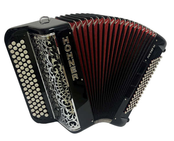 Hohner FUN PRO 96B BLACK (RED BLOWER)