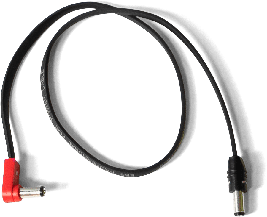 EBS POWER CABLE STRAIGHT-ANGLED - 48CM REVERSED POLARITY