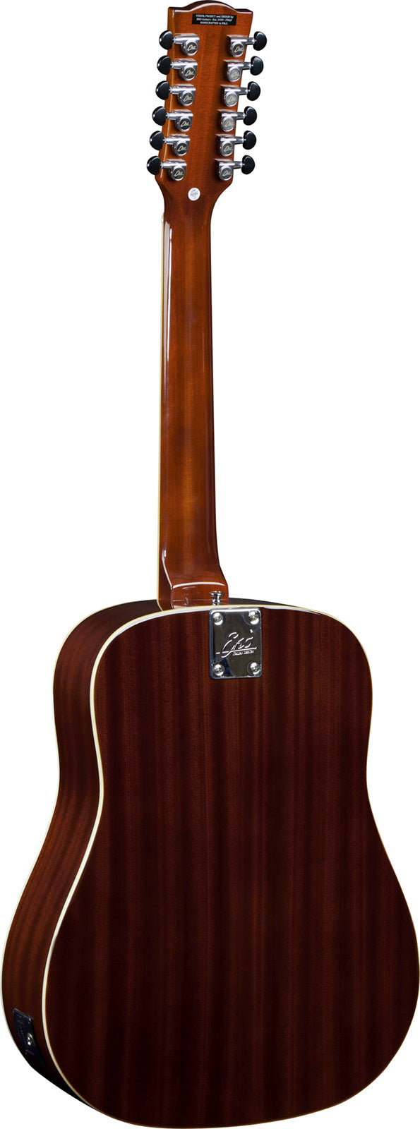 Ranger XII EQ Vintage Reissue Dreadnought Natural Top Stained