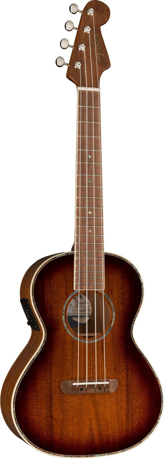Montecito Tenor Uke Shaded Edge Burst