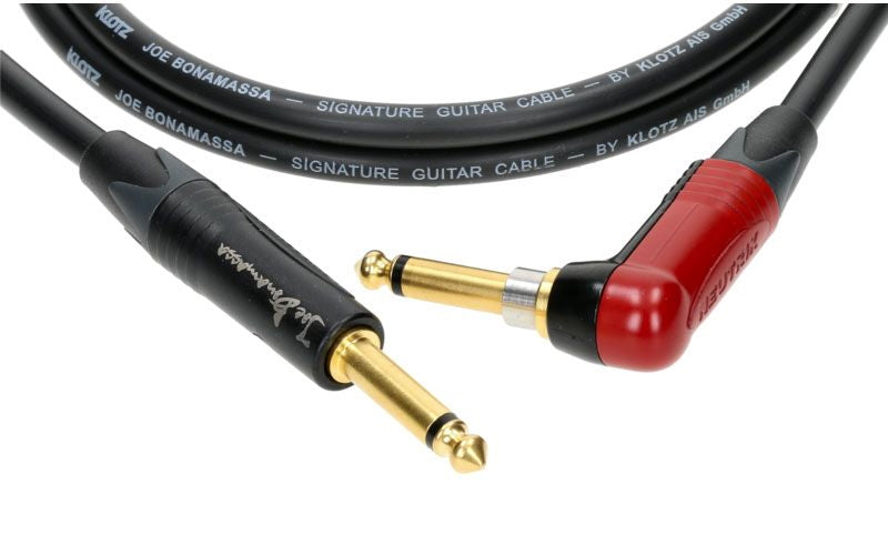 Joe Bonamassa Guitar 4,5M Mono Jack - Silent Plug Angled,