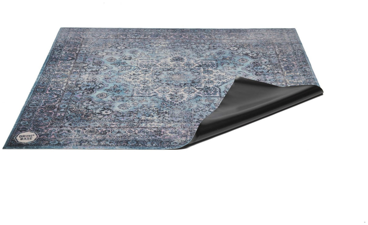 RWP185-TRQ - Pro X-Heavy 7kg Road Worn Turquoise Persian - Drum Mat 1.85 x 1.60m