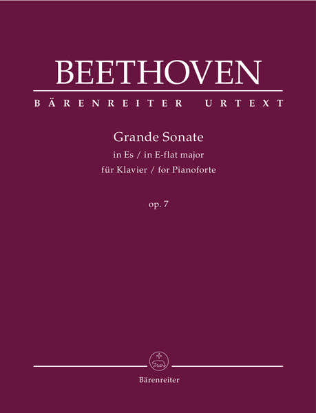 Beethoven L.V. - Grande Sonate Op.7 - Piano