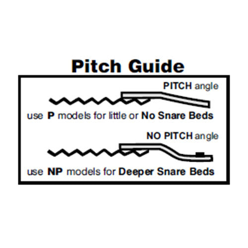 FCC1420P 14" SNARE WIRES - 20 STRANDS STEEL WITH PITCH
