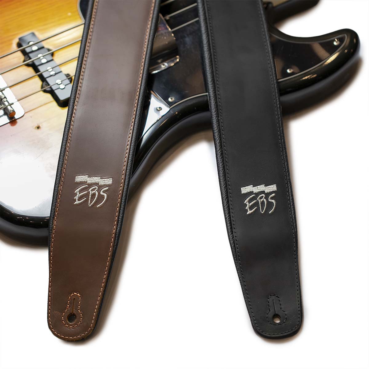 Leather Strap Smooth Black Matte