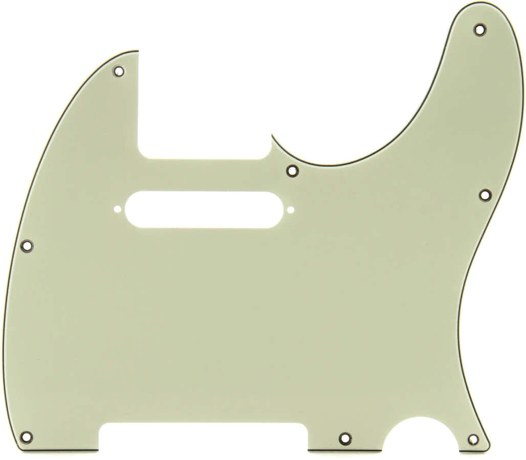 Tele Mint Green Pickguard